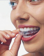 Woman Showing his Teeth