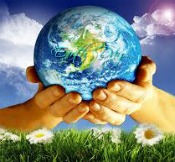 Earth on the hand