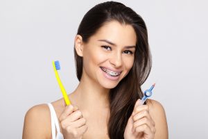 Adult Orthodontics with cute girl