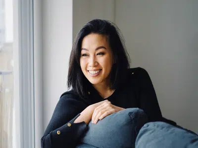 Smiling woman