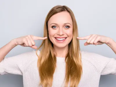 Smiling women