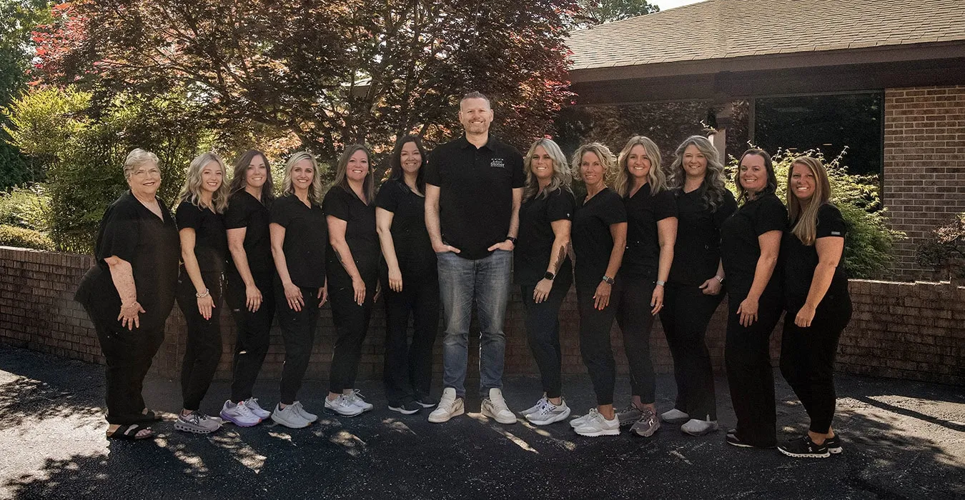 Robert Stoner Orthodontics Team Outside