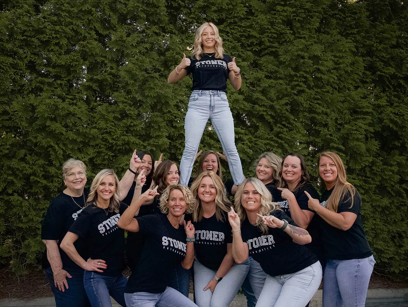 Robert Stoner Orthodontics Staff Pyramid